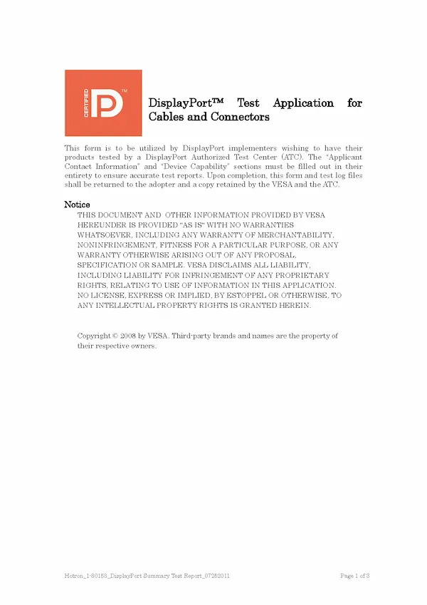 DP TO DP 3M 1.1版